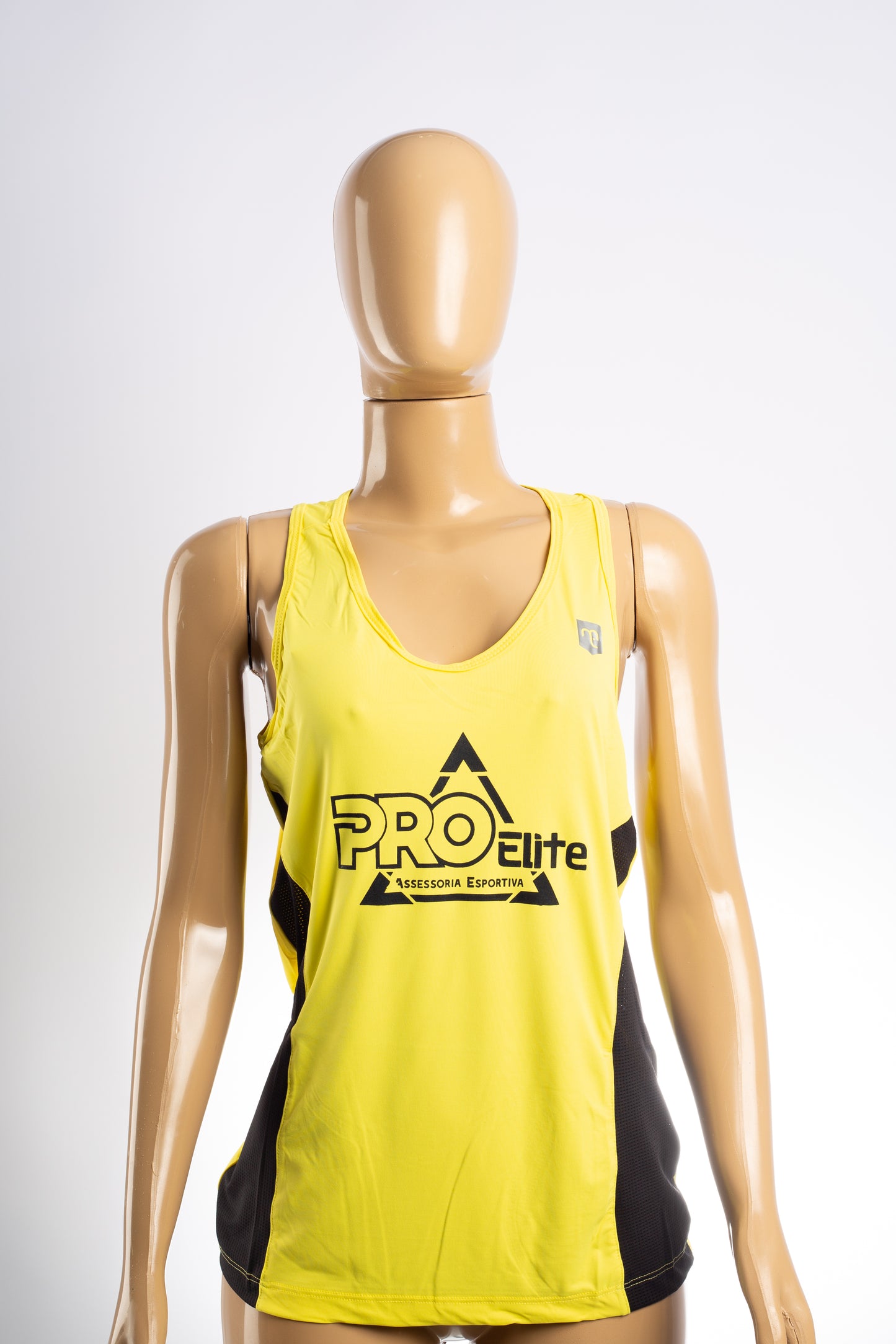 Regata baby look amarela