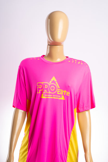 Camiseta masculina manga curta rosa