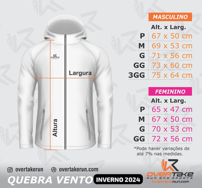 Corta Vento Feminino Pro Elite